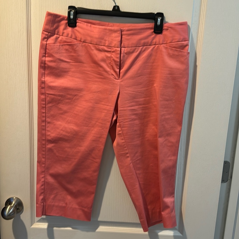 Super fun pink capri pants